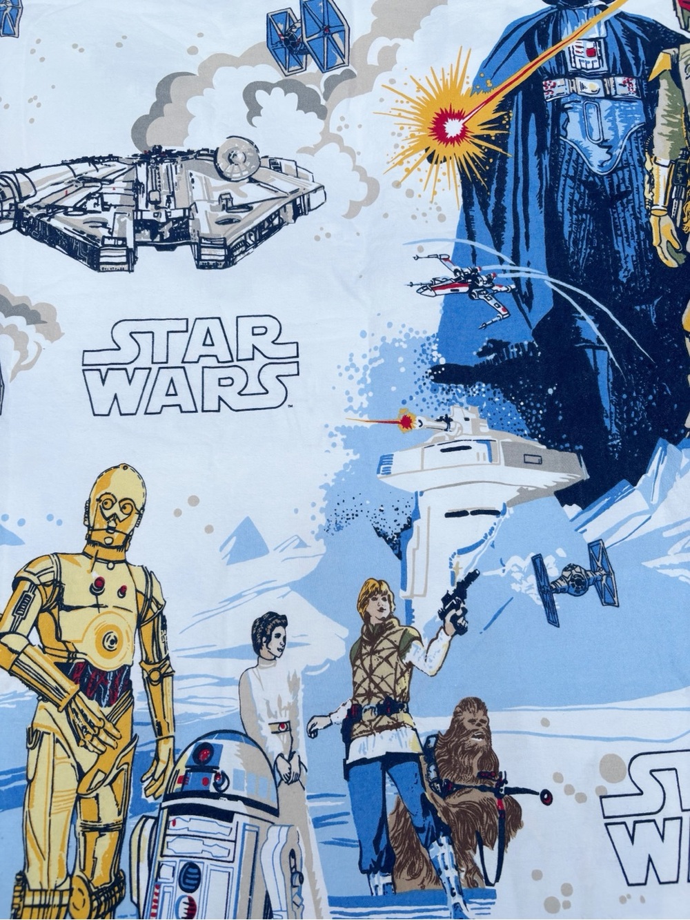 Pottery Barn Kids Star Wars A New Hope Twin Flat Sheet